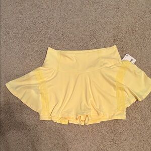 Yellow Women's Shorts